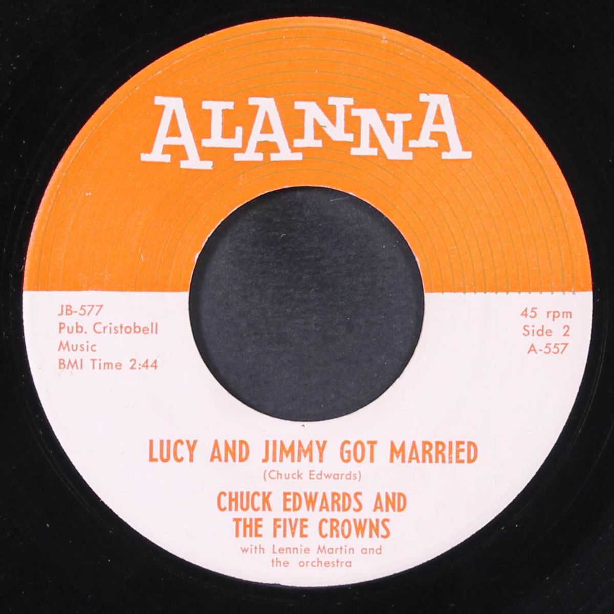 if i were king / lucy and jimmy got married by CHUCK EDWARDS & FIVE CROWNS