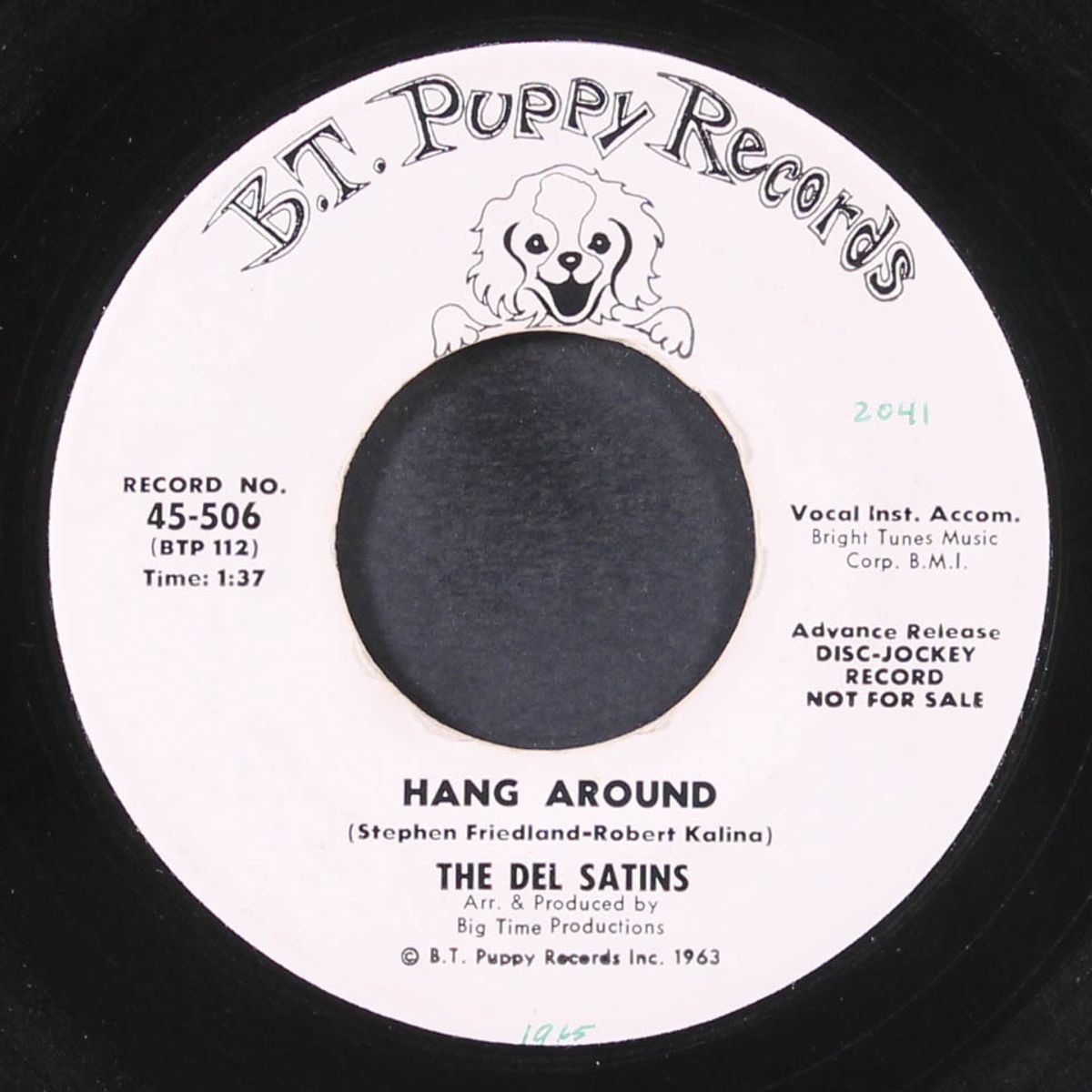 my candy apple vette / hang around by DEL SATINS