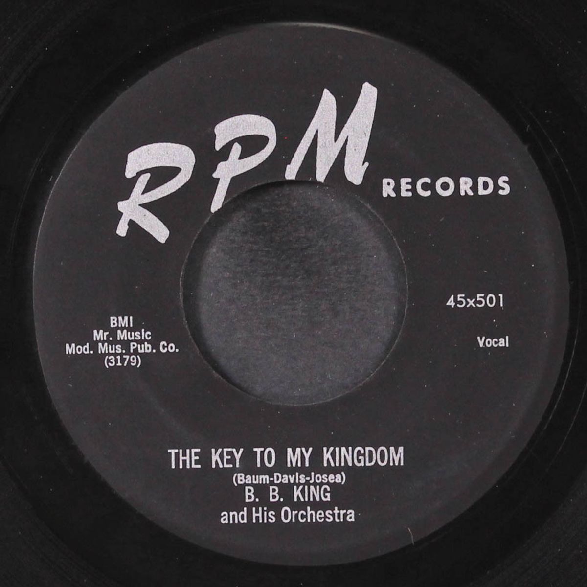 the key to my kingdom / my heart belongs to only you by B.B. KING