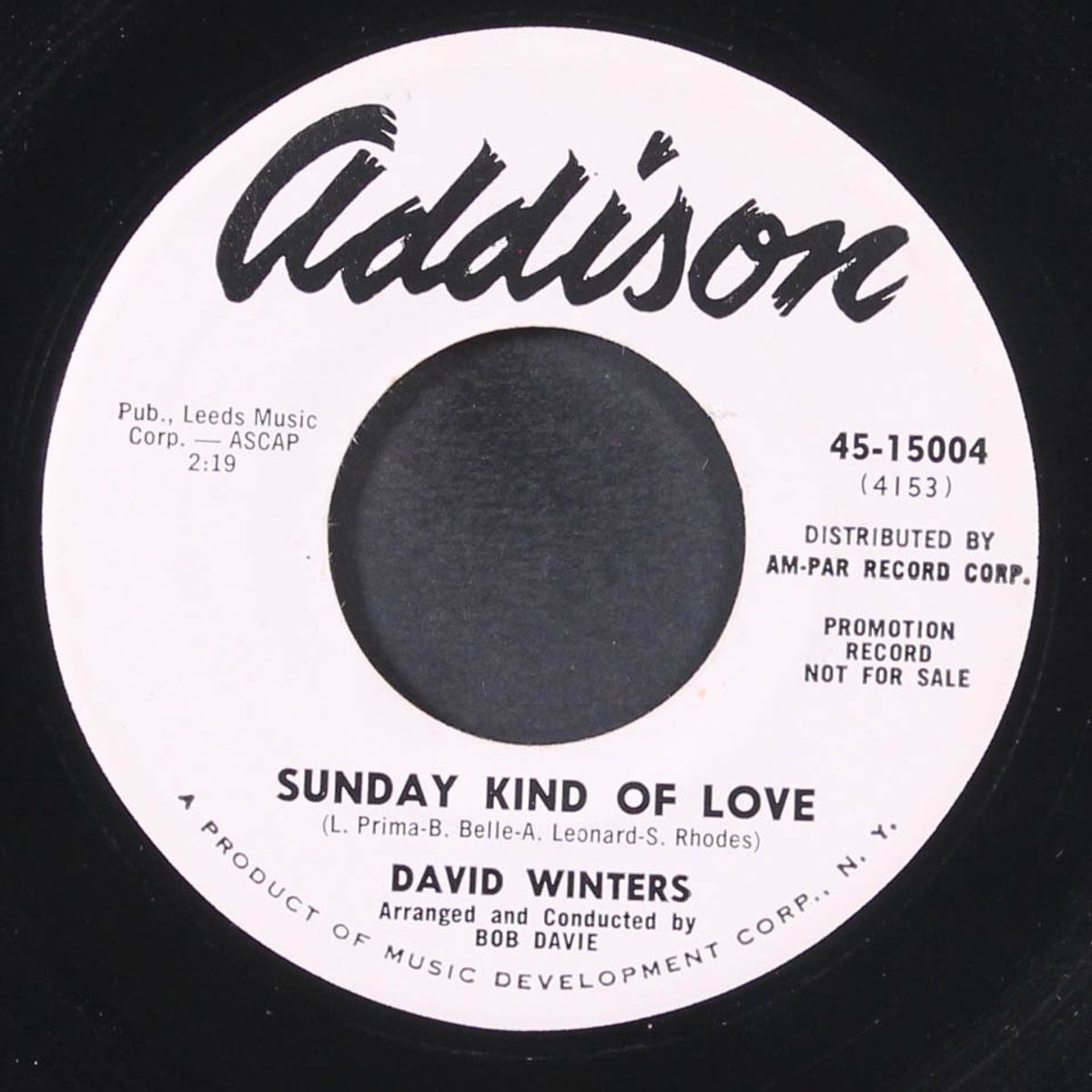 sunday kind of love / princess by DAVID WINTERS