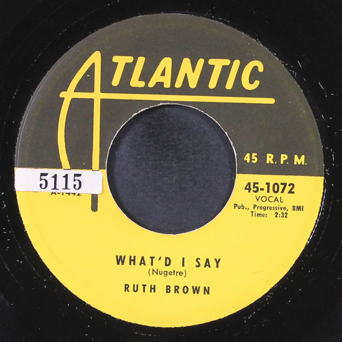 it's love baby / what'd i say by RUTH BROWN
