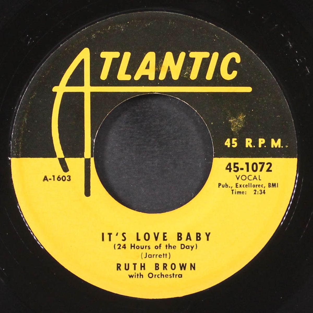 it's love baby / what'd i say by RUTH BROWN
