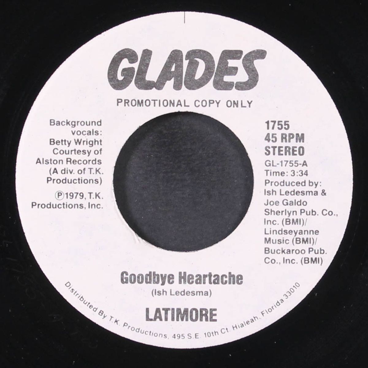 goodbye heartache / same by LATIMORE