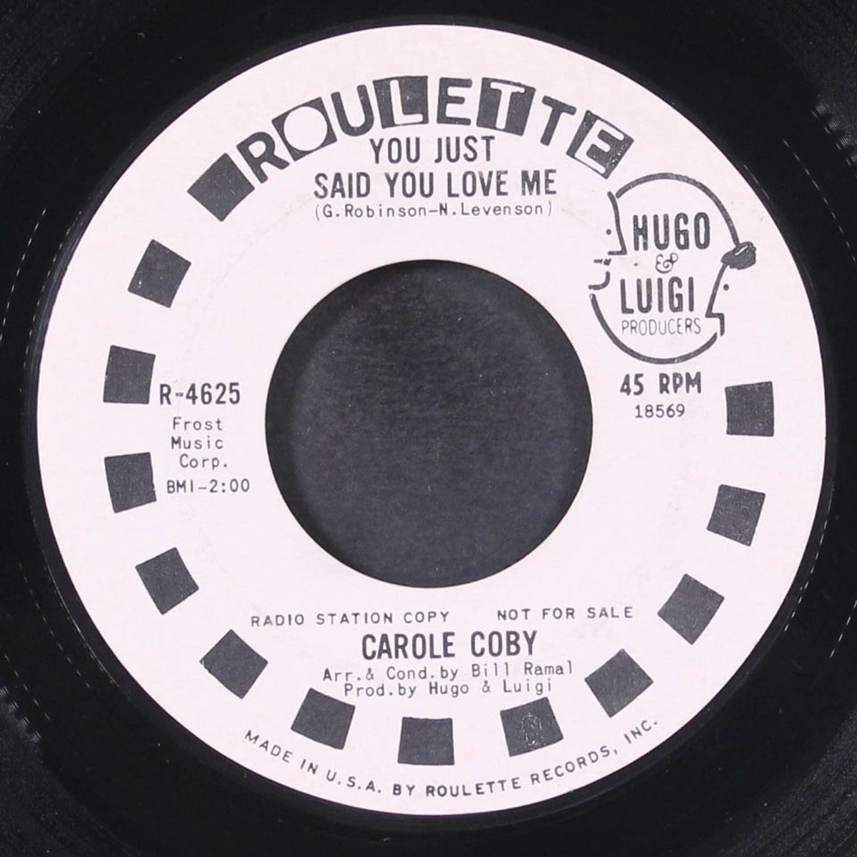 my soldier boy / you just said you love me by CAROLE COBY