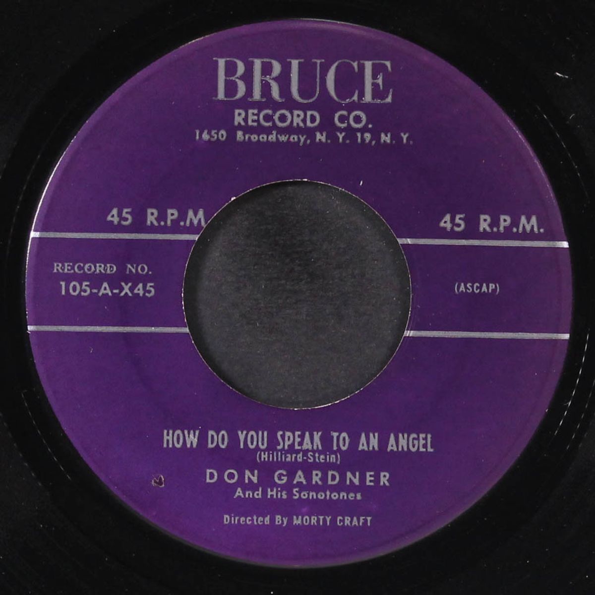 how do you speak to an angel / sonotone bounce by DON GARDNER & SONOTONES