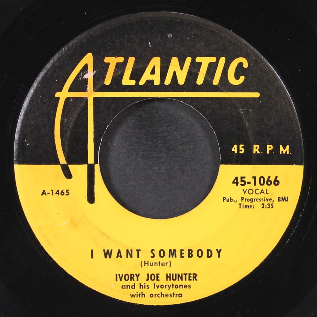 heaven came down to earth / i need somebody by IVORY JOE HUNTER