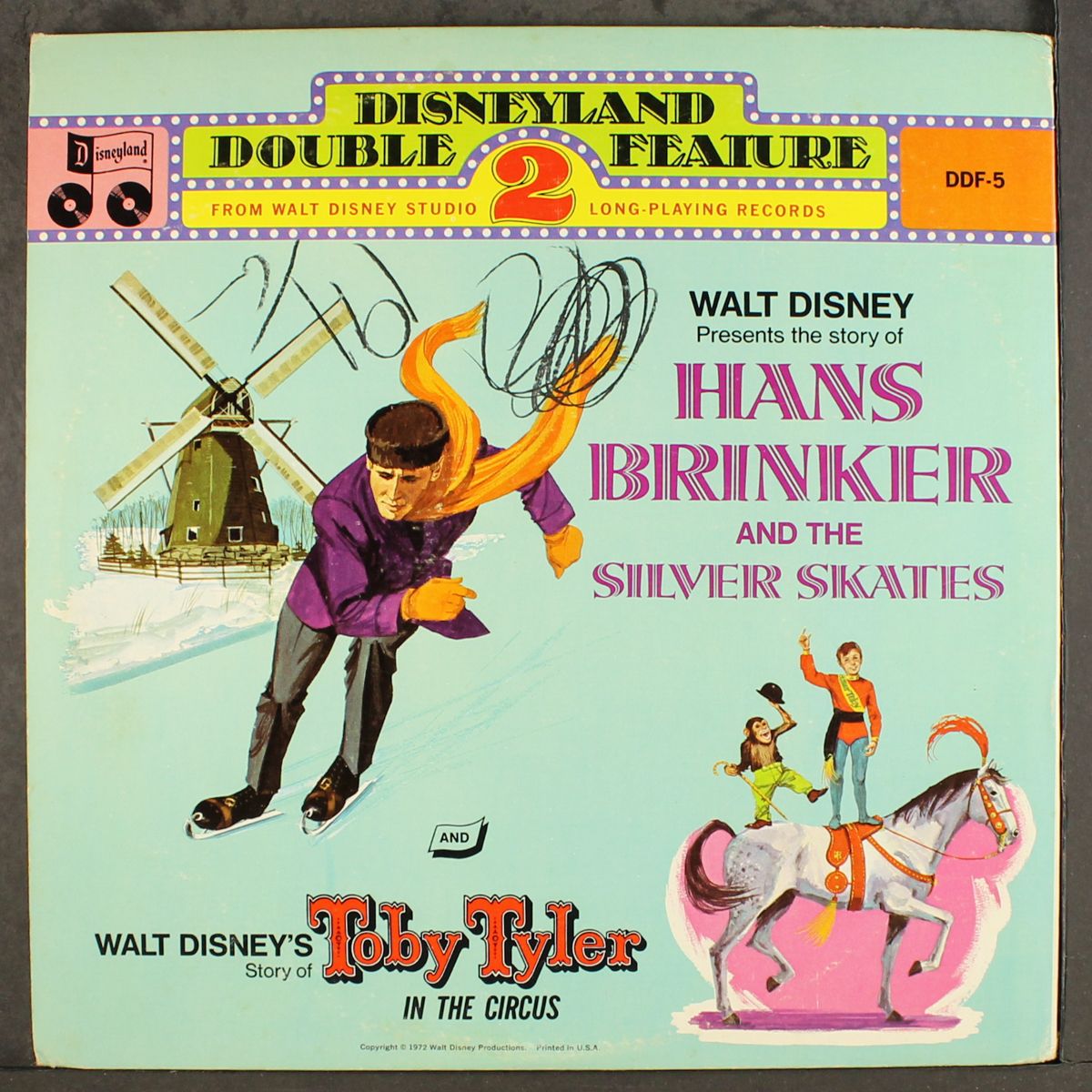 toby tyler in the circus / hans brinker by WALT DISNEY