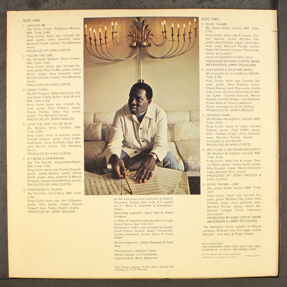 everybody's talkin' by KING CURTIS