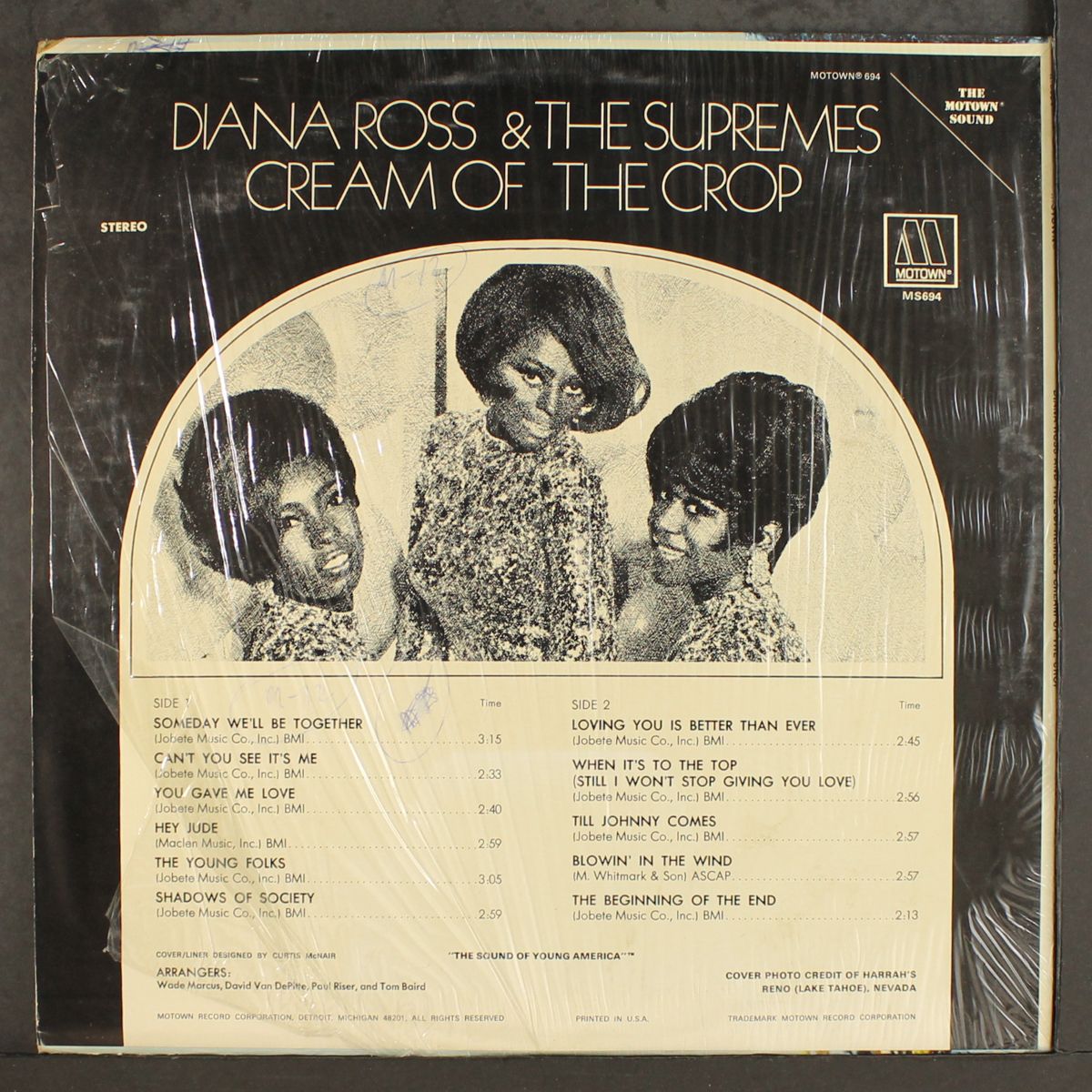 cream of the crop by DIANA ROSS & SUPREMES