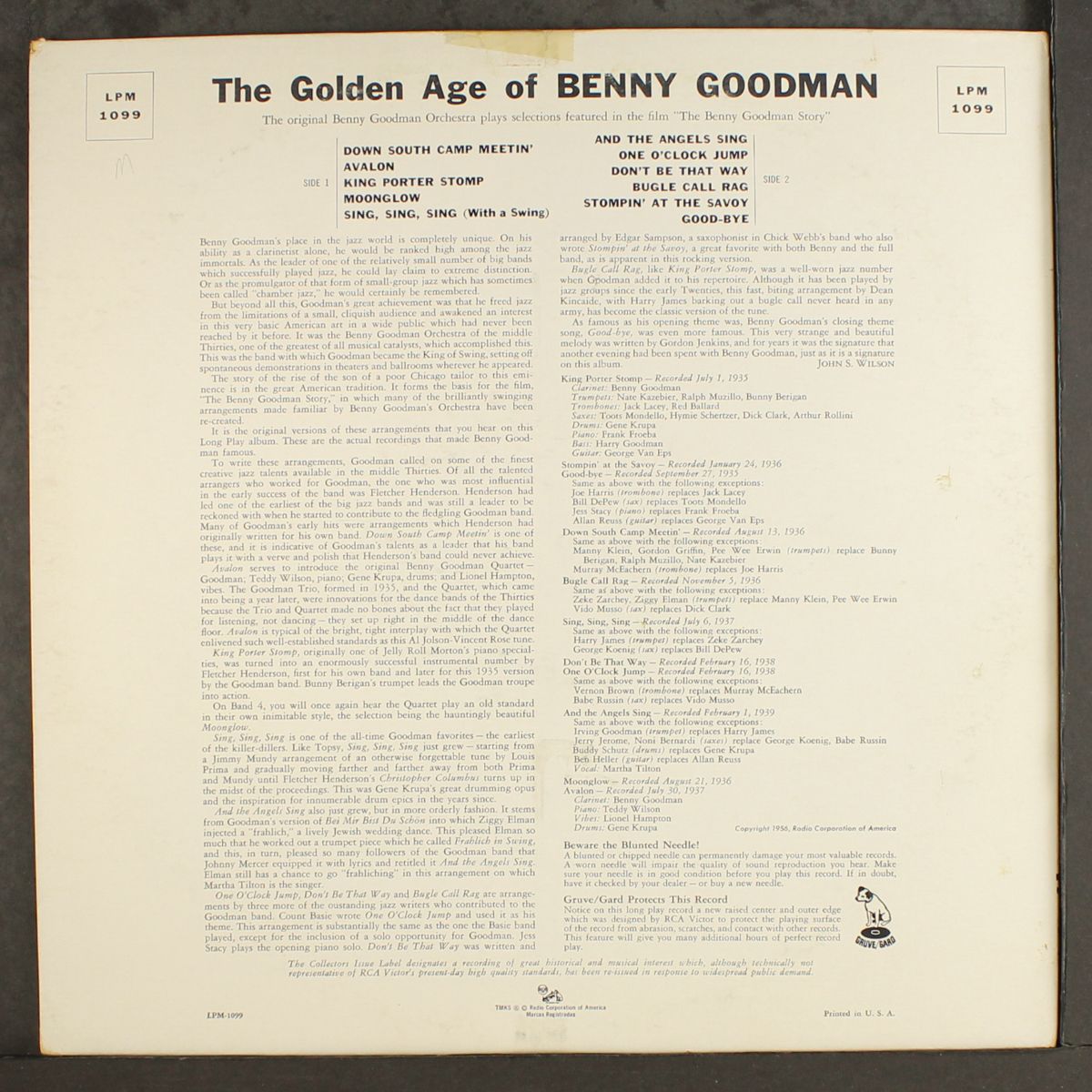 the golden age of by BENNY GOODMAN