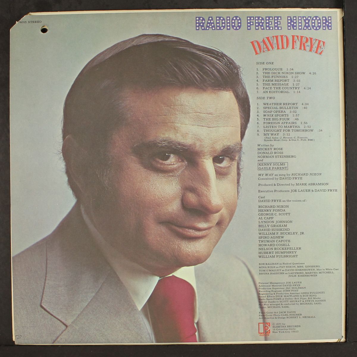radio free nixon by DAVID FRYE