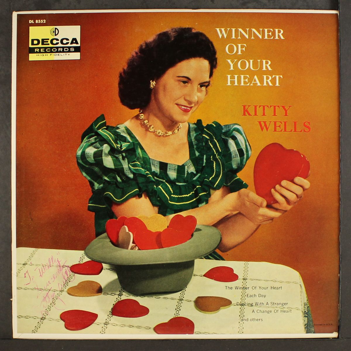 winner of your heart by KITTY WELLS