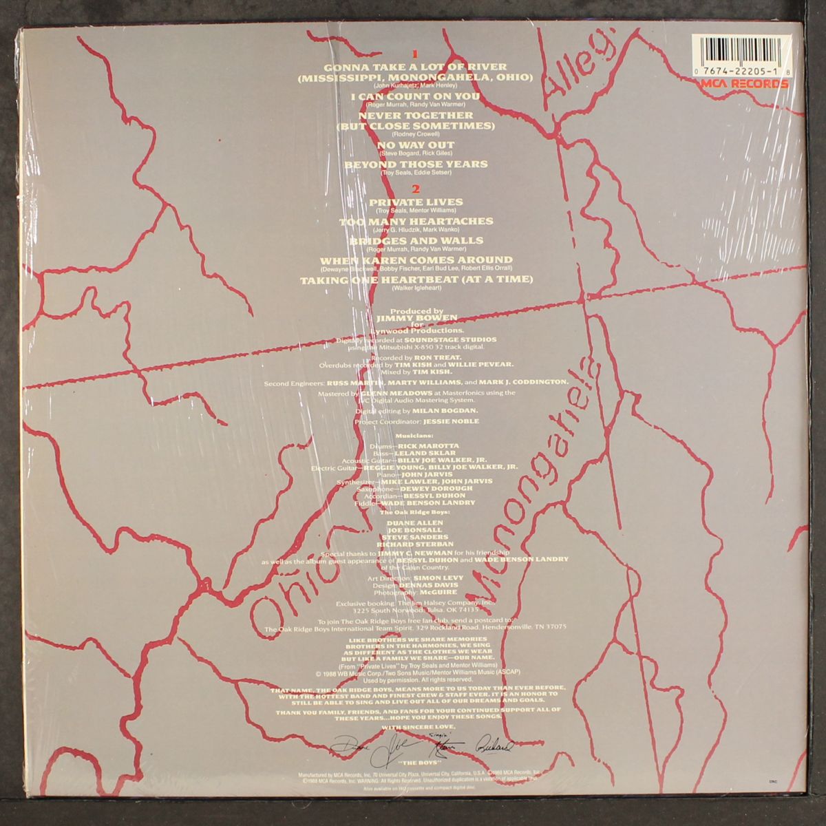 monongahela by OAK RIDGE BOYS