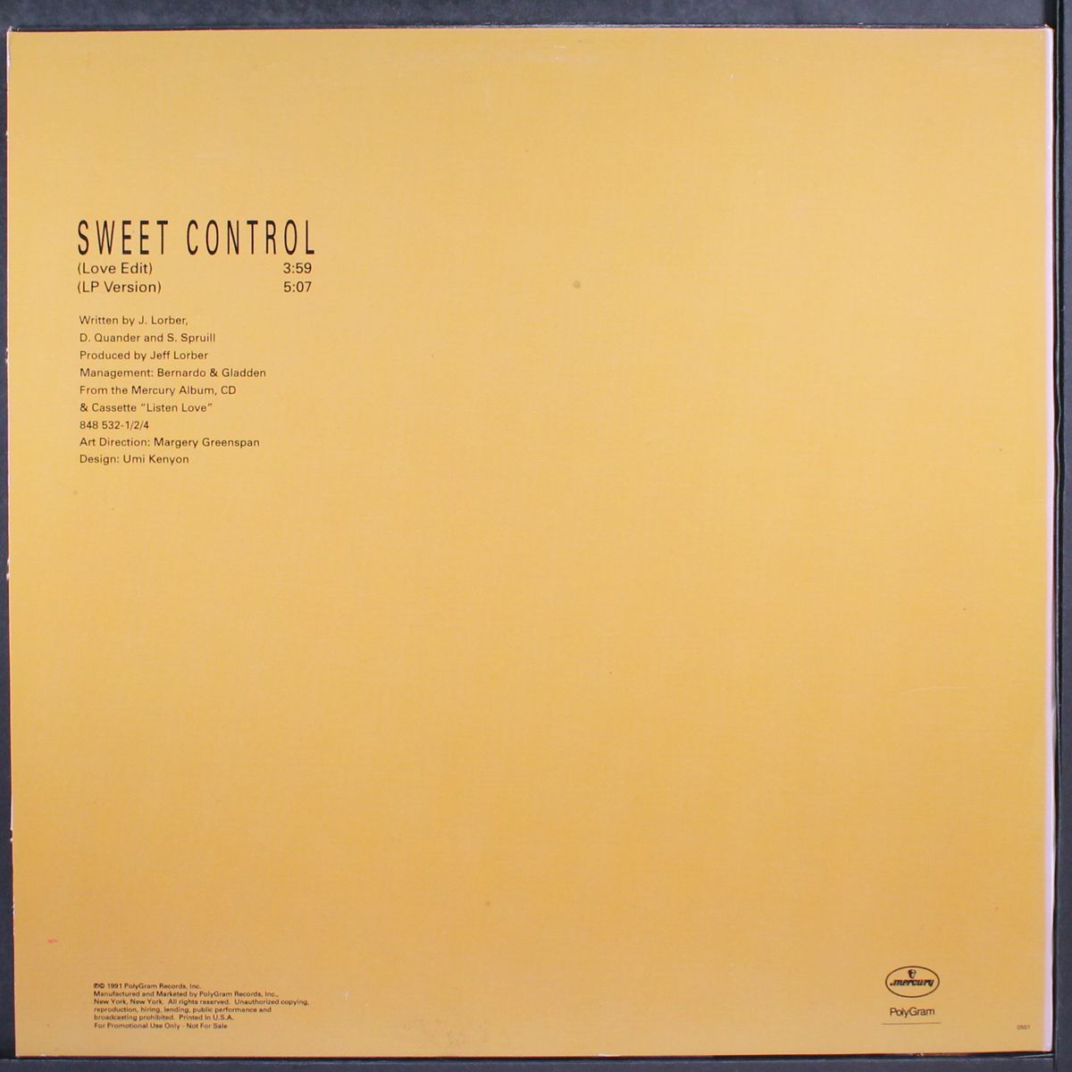 sweet control by JON LUCIEN