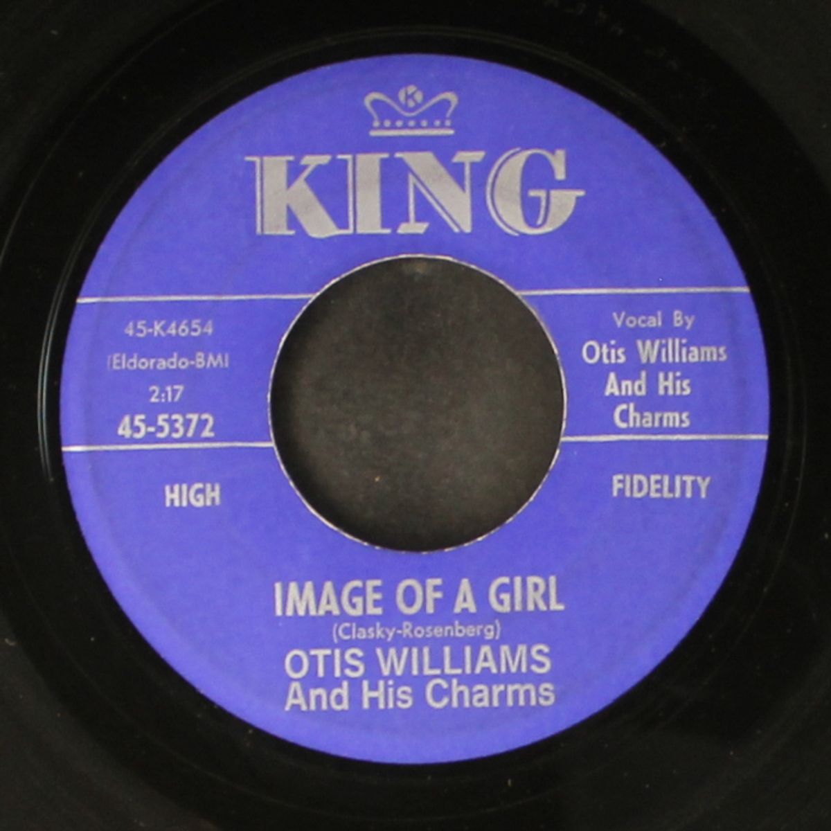 image of a girl / wait a minute baby by OTIS WILLIAMS & CHARMS