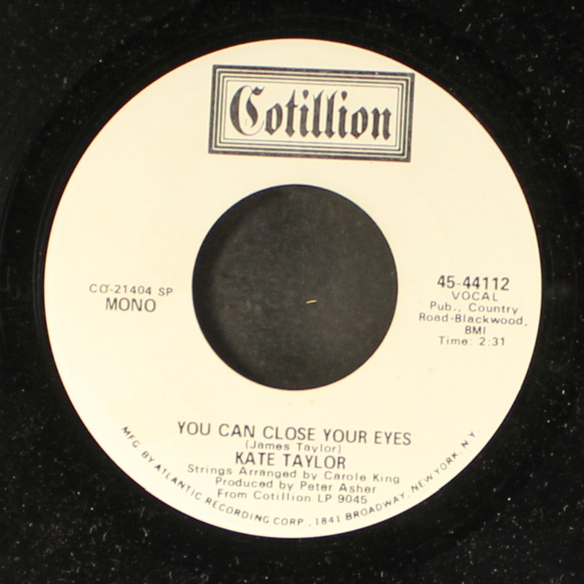 you can close your eyes / mono by KATE TAYLOR