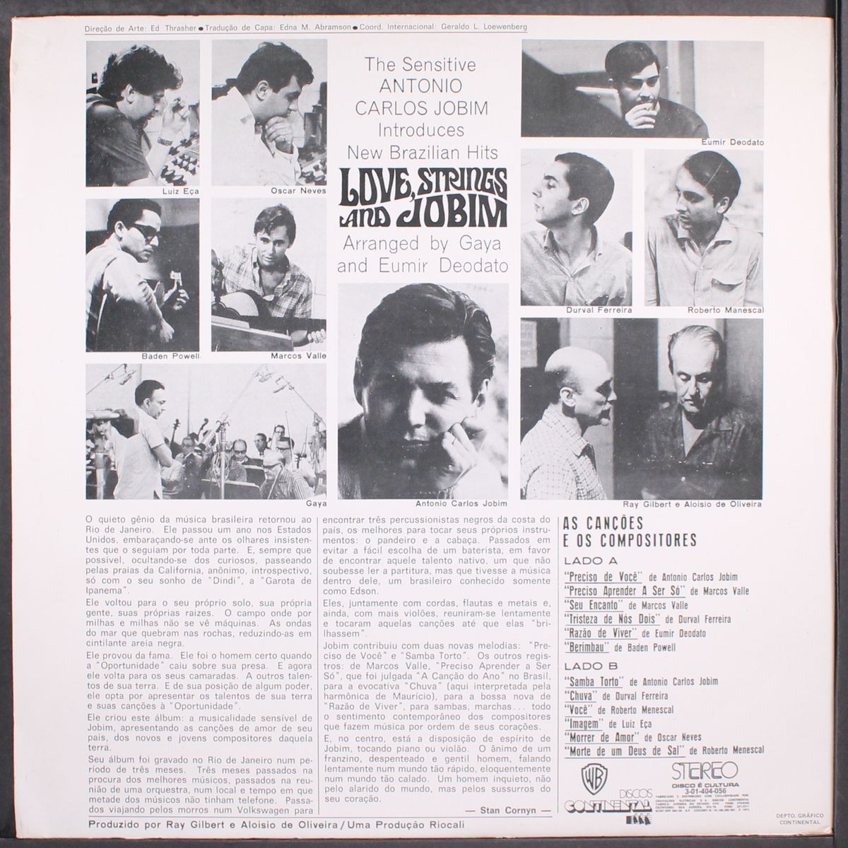 love, strings and jobim by ANTONIO CARLOS JOBIM