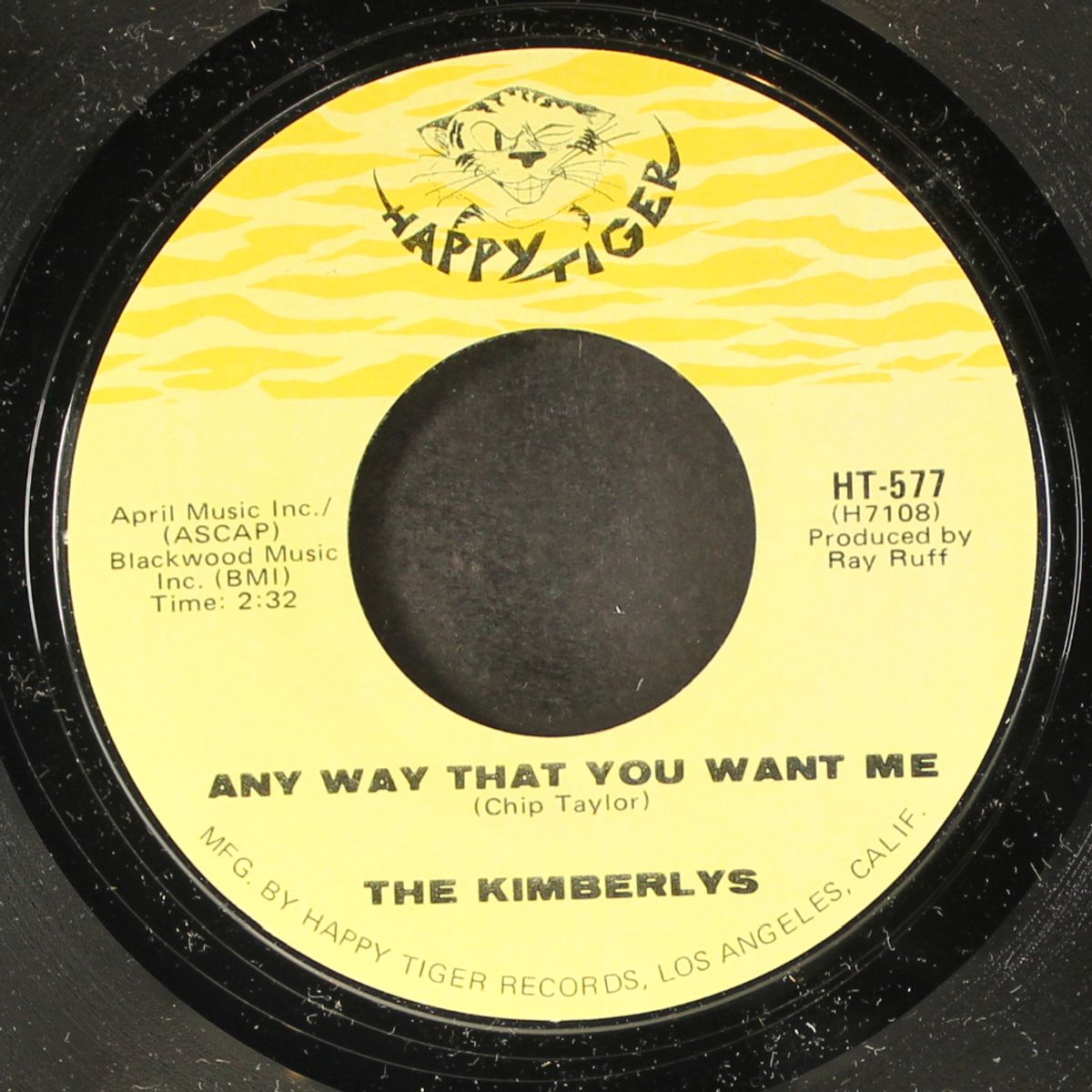 sunny day blue / any way that you want me by KIMBERLYS