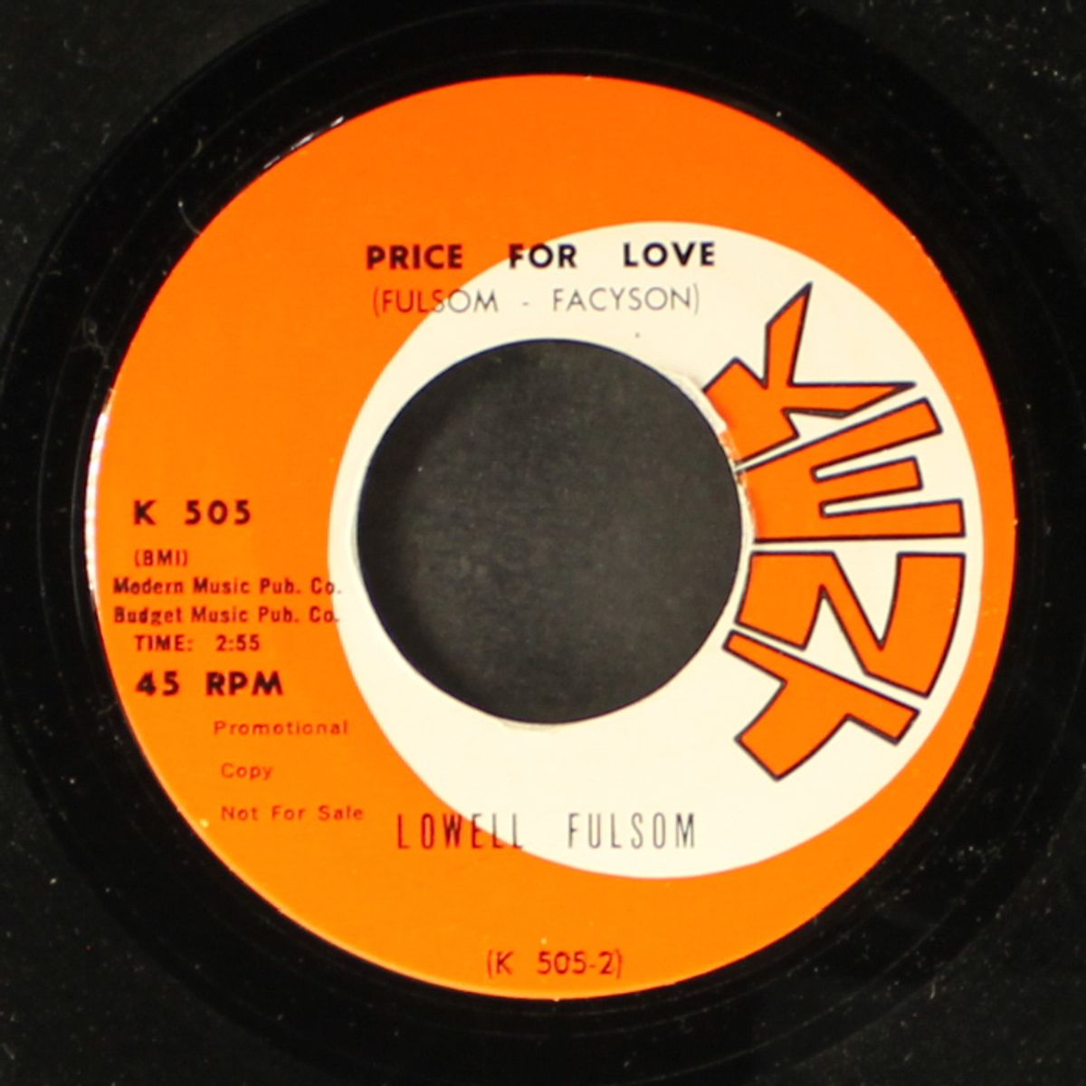 lovin' touch / price for love by LOWELL FULSOM