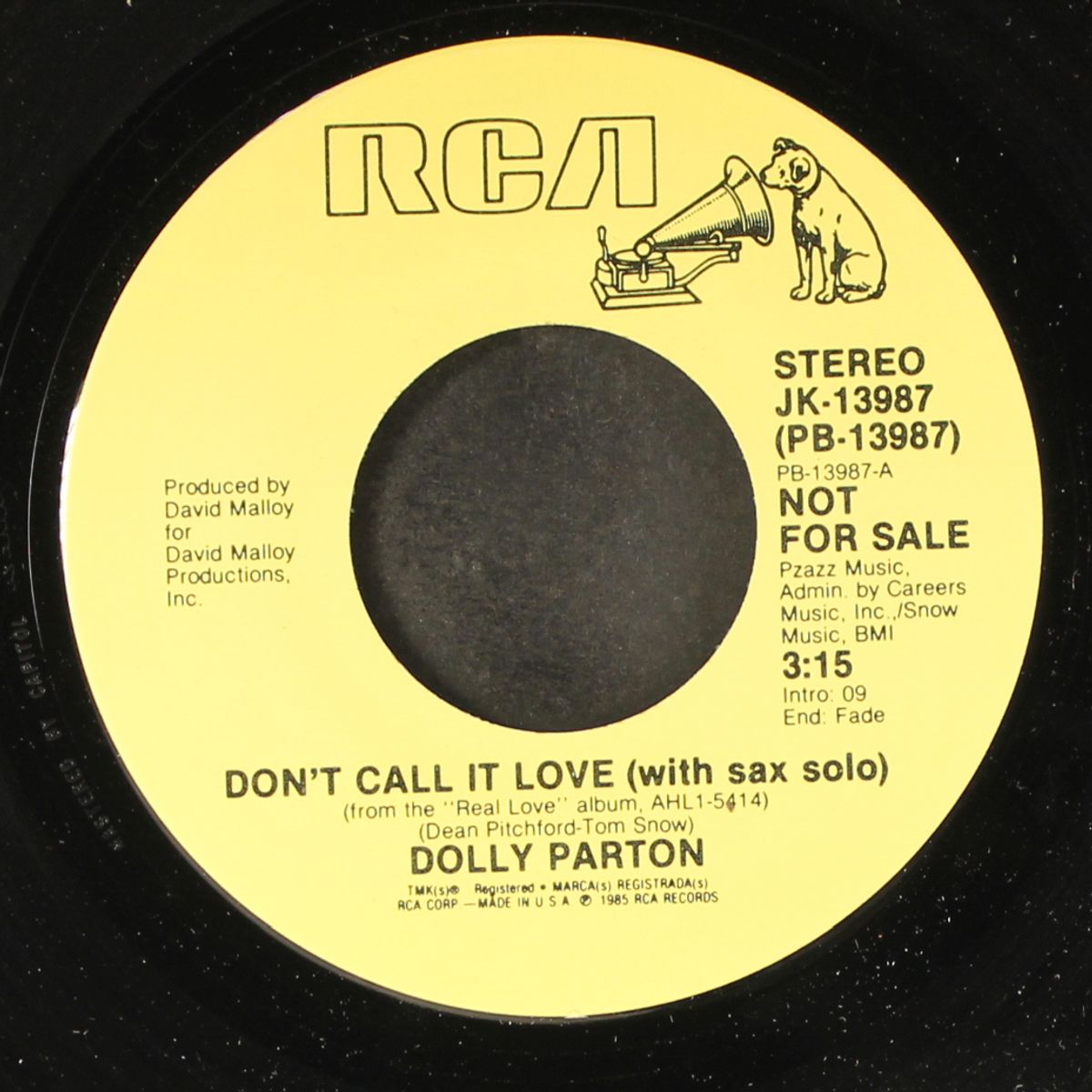 don't call it love by DOLLY PARTON