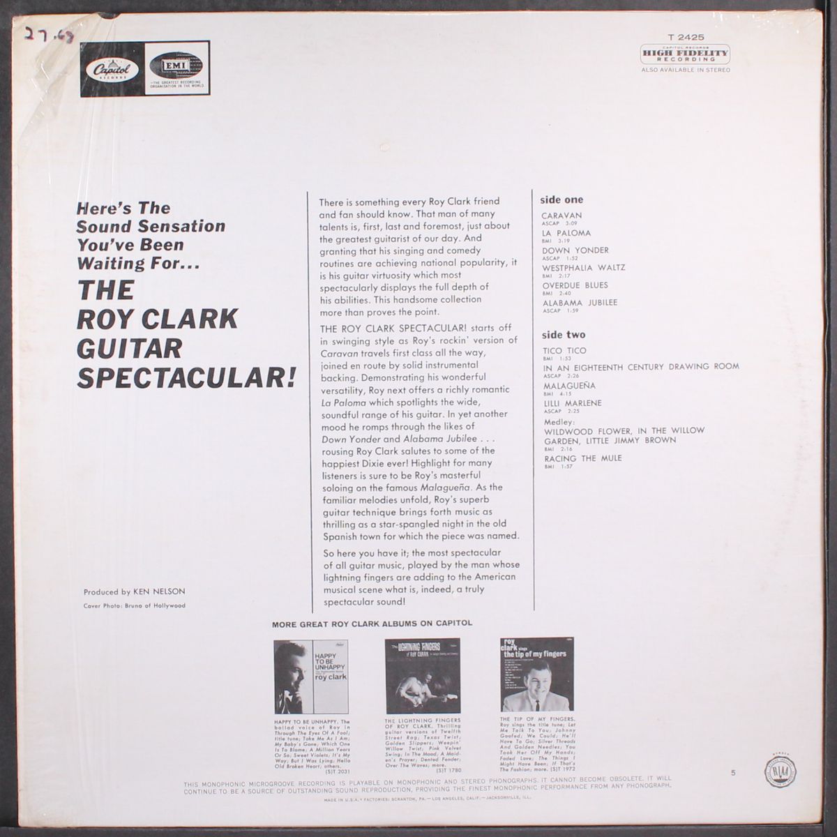 guitar spectacular! by ROY CLARK
