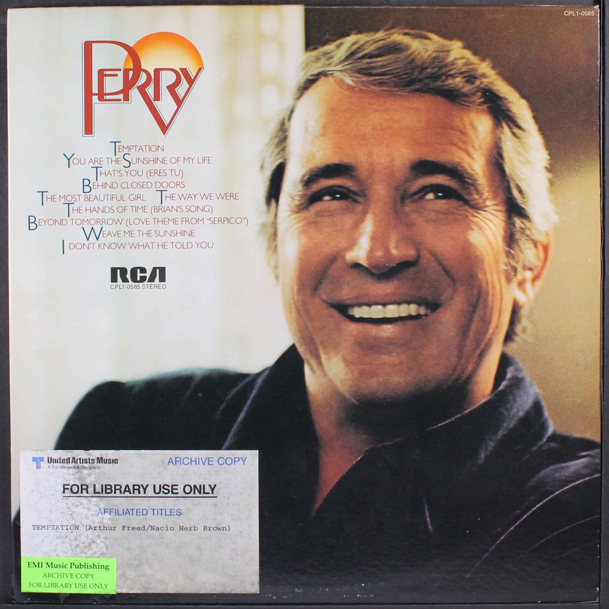 perry by PERRY COMO