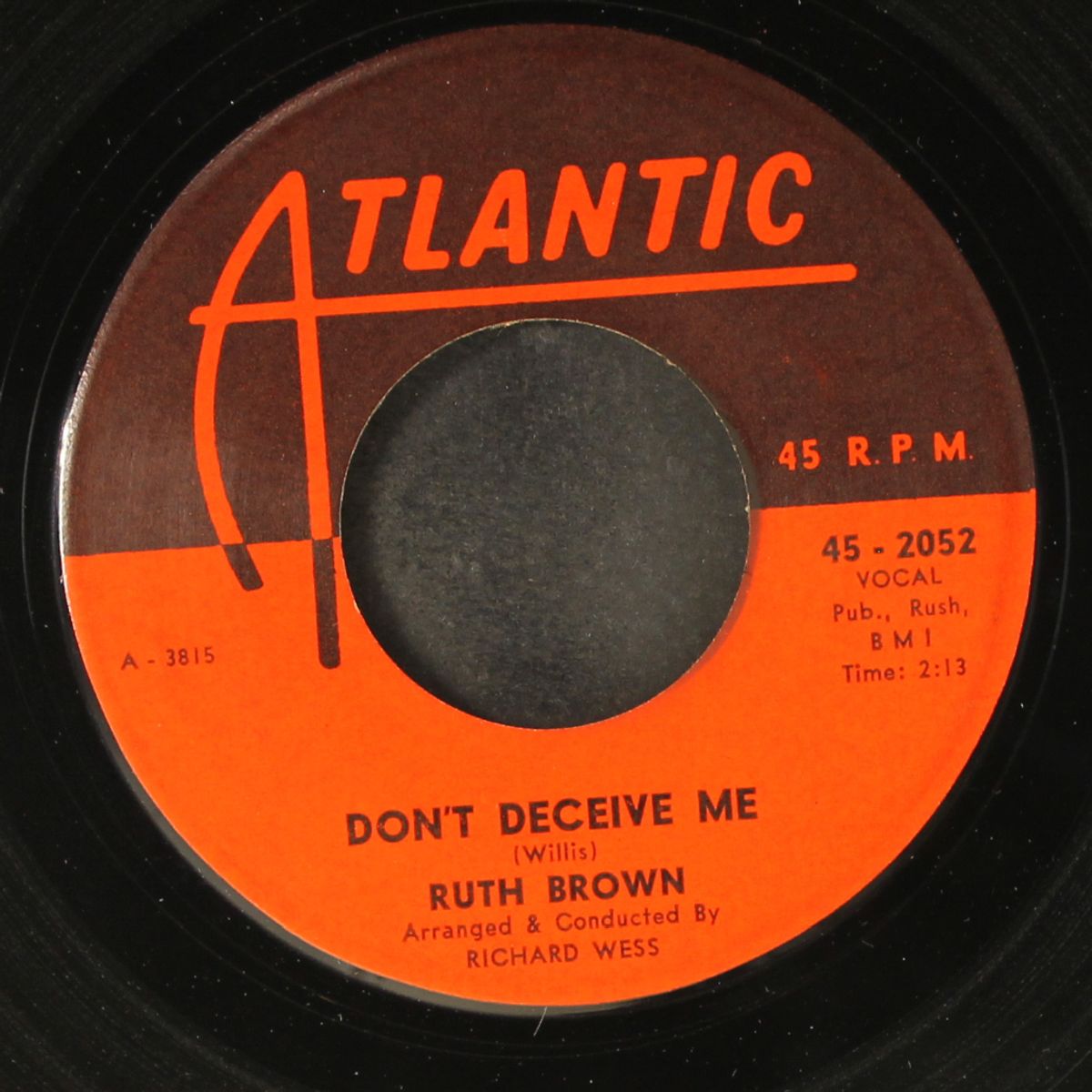 don't deceive me / i burned your letter by RUTH BROWN