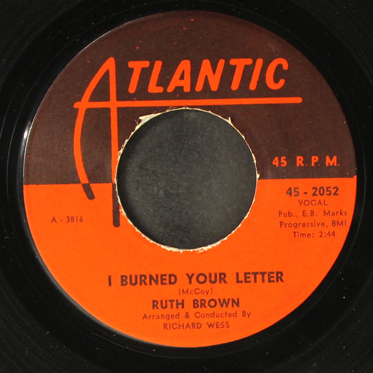 don't deceive me / i burned your letter by RUTH BROWN