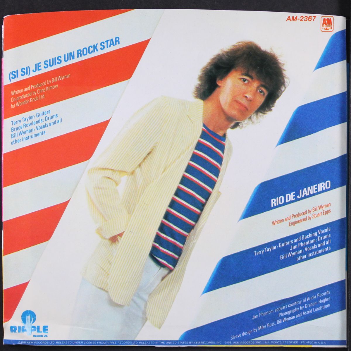 (si si) je suis un rock star / same by BILL WYMAN