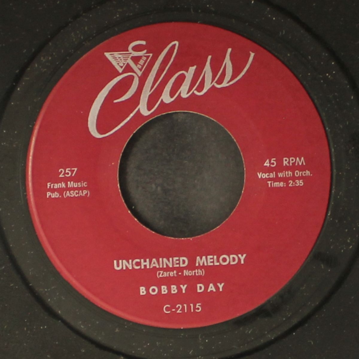 three young rebs from georgia / unchained melody by BOBBY DAY