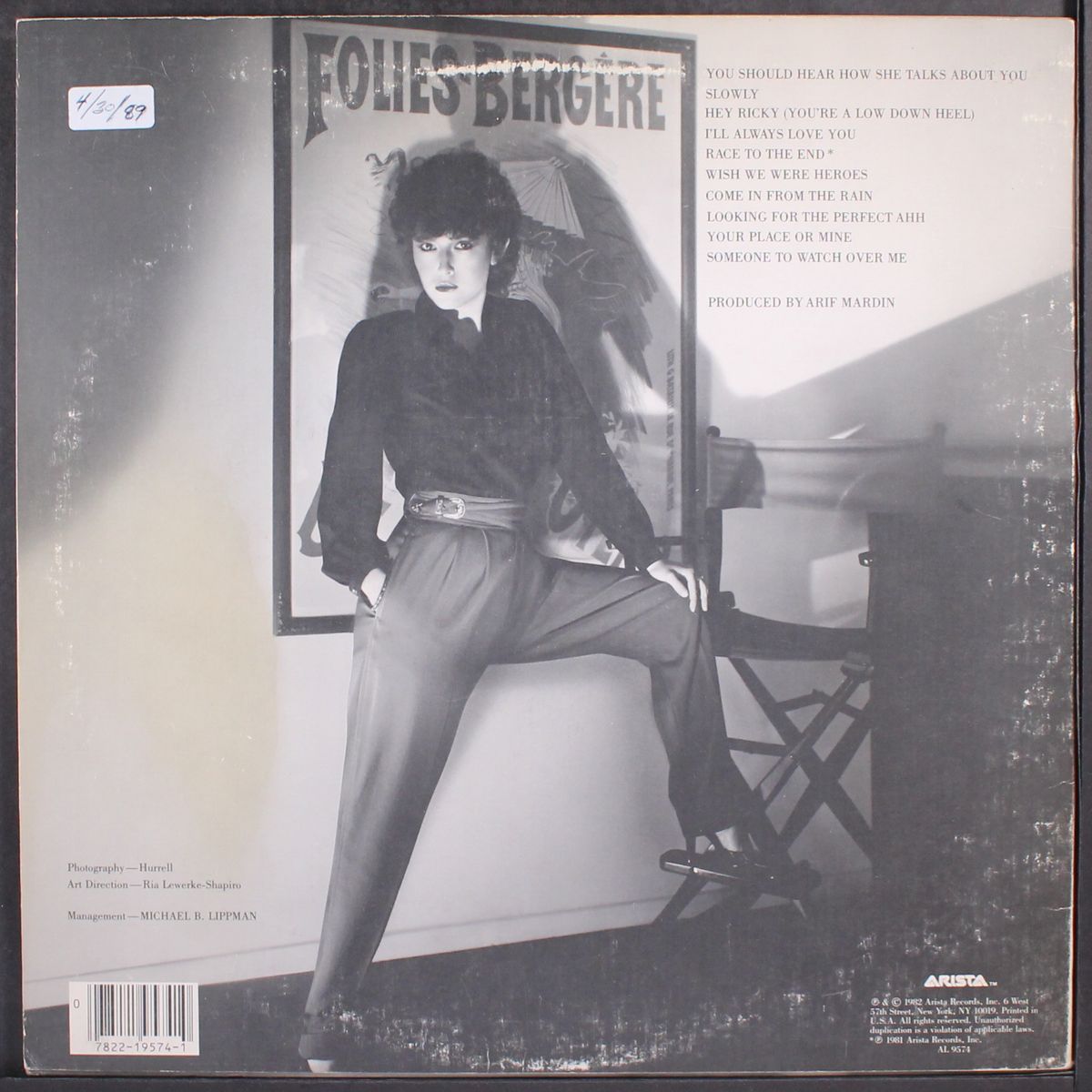 hey ricky by MELISSA MANCHESTER