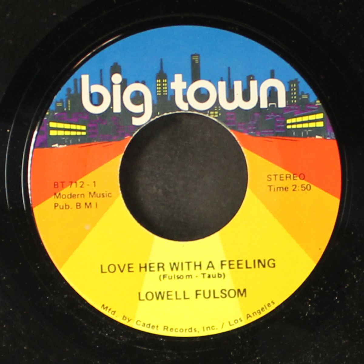 love her with a feeling / when things go wrong by LOWELL FULSOM
