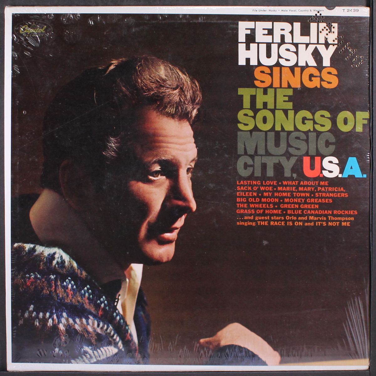 sings the songs of music city, u.s.a. by FERLIN HUSKY