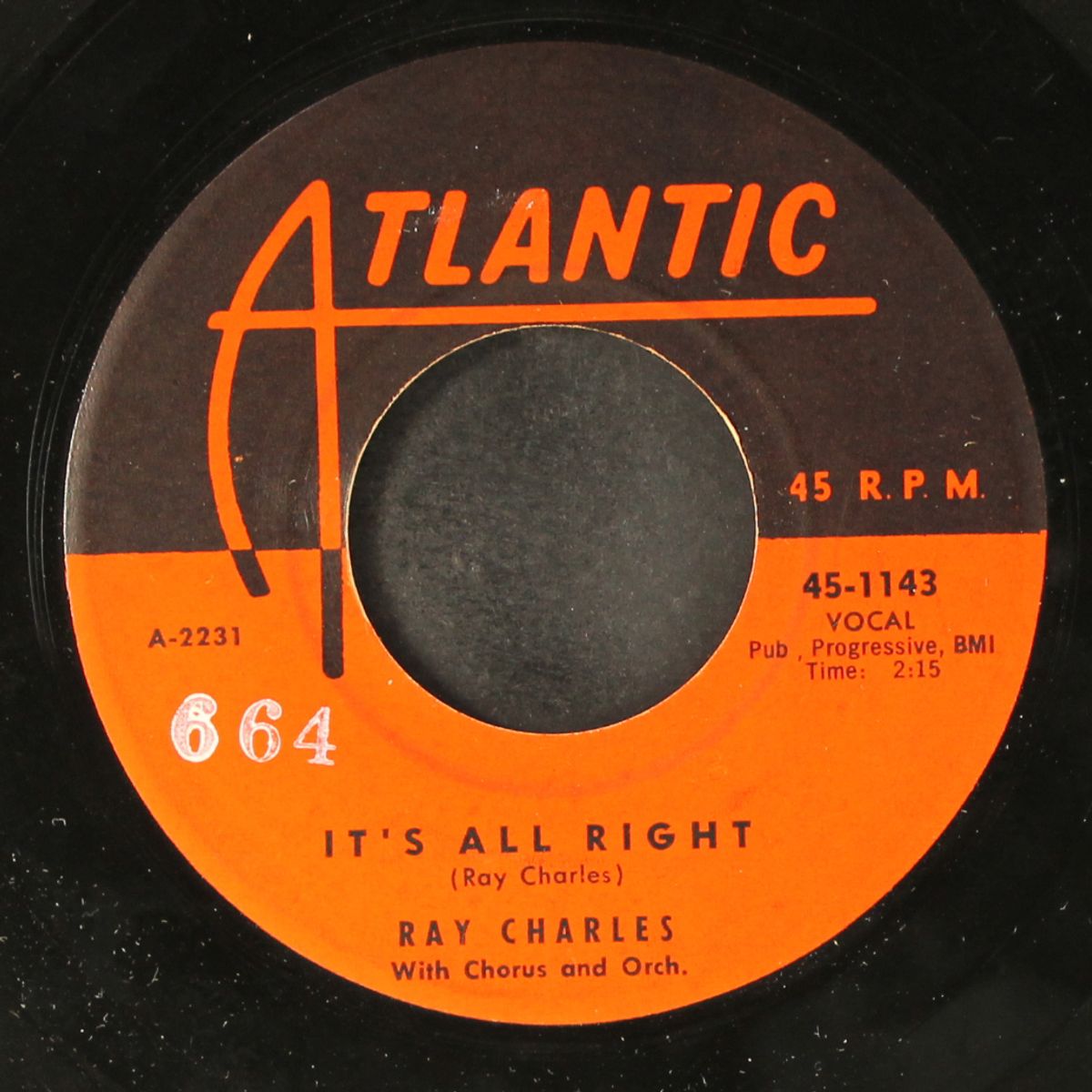 get on the right track baby / it's all right by RAY CHARLES