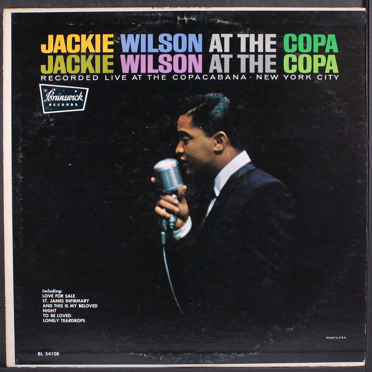 at the copa by JACKIE WILSON