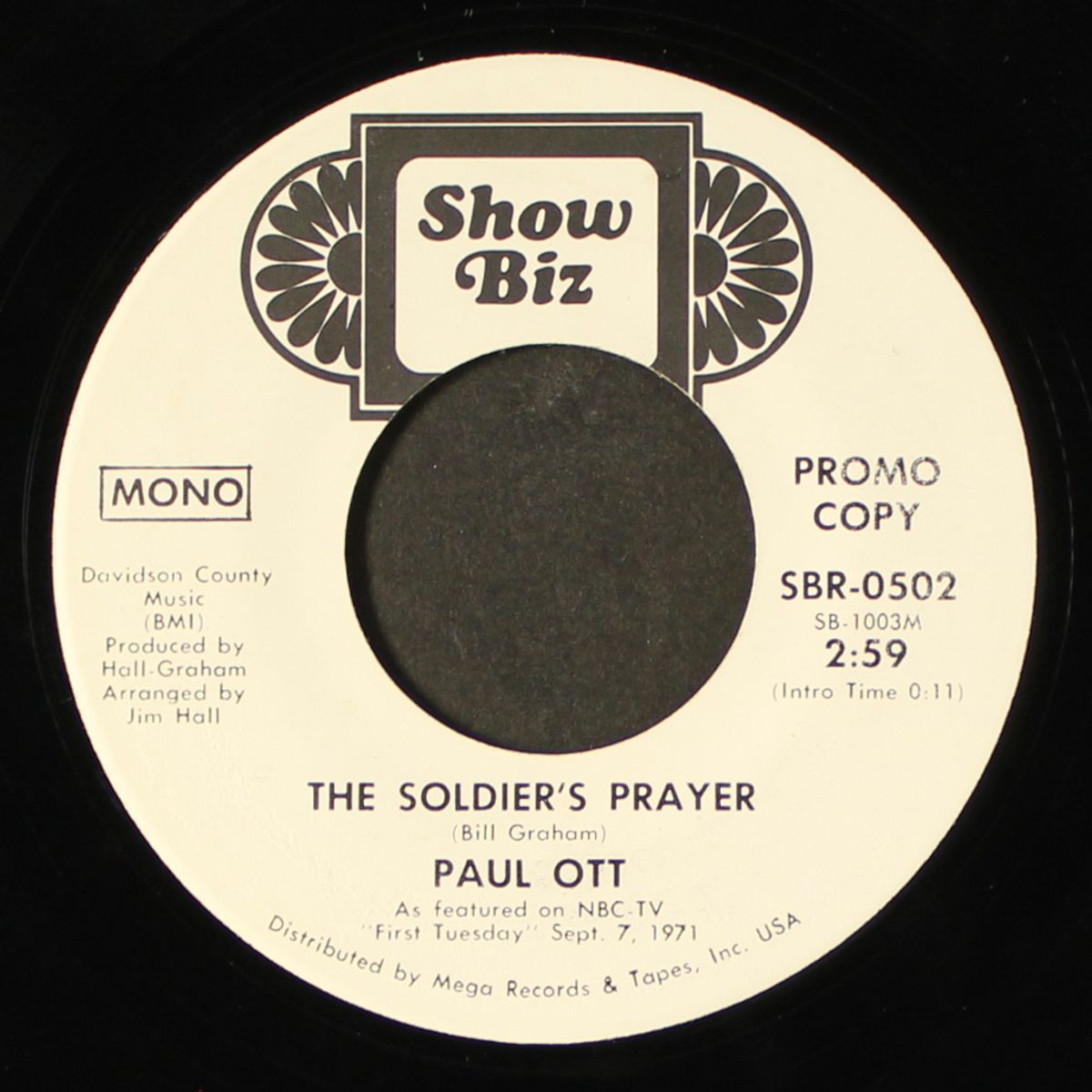 the soldier's prayer / mono by PAUL OTT