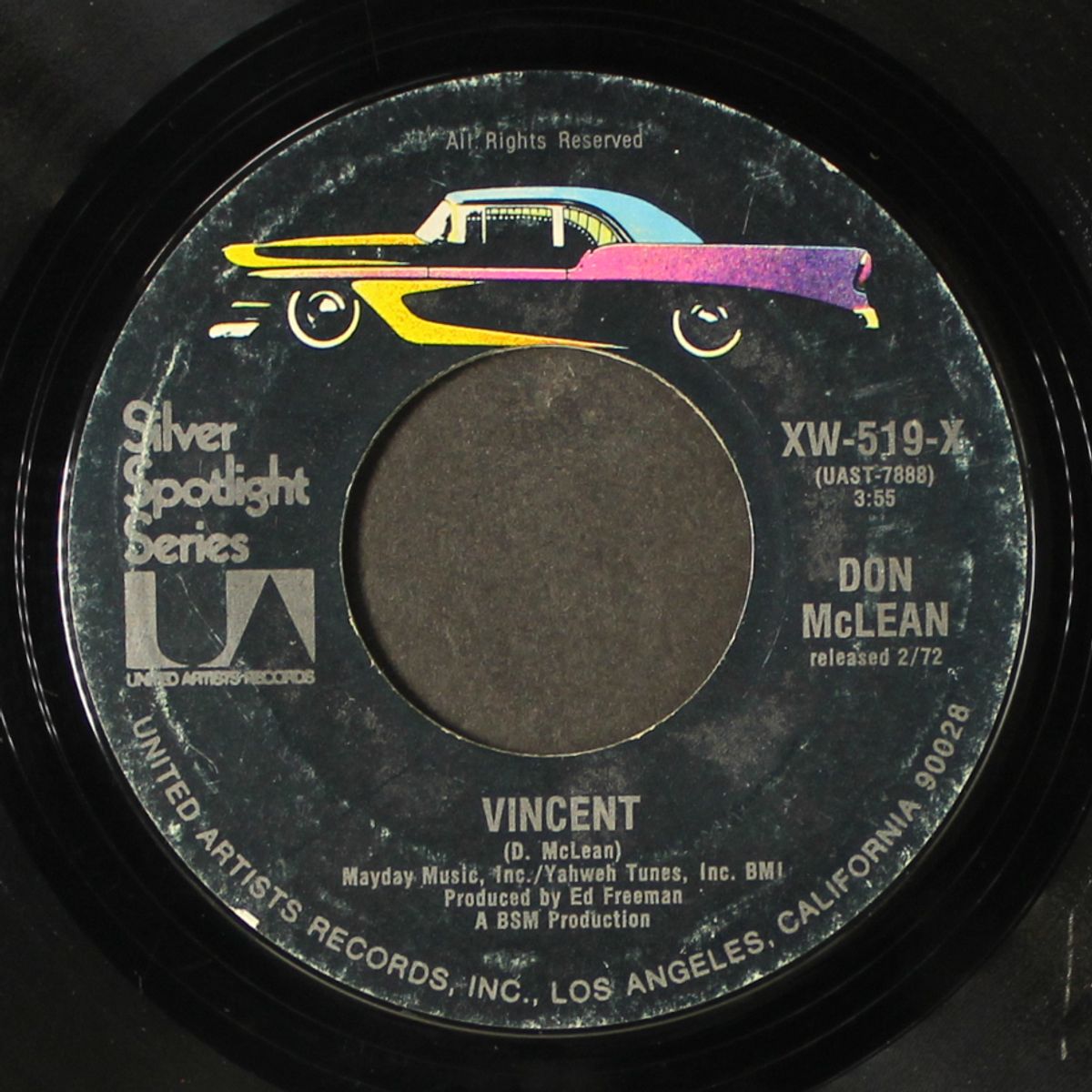 dreidel / vincent by DON MCLEAN
