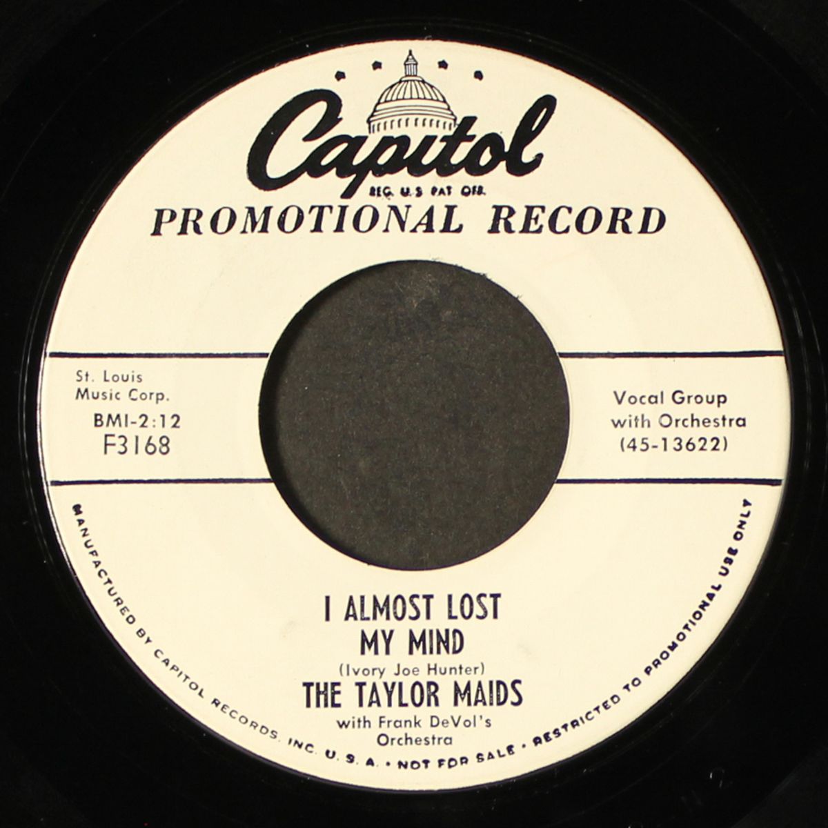i almost lost my mind / turn to me by TAYLOR MAIDS