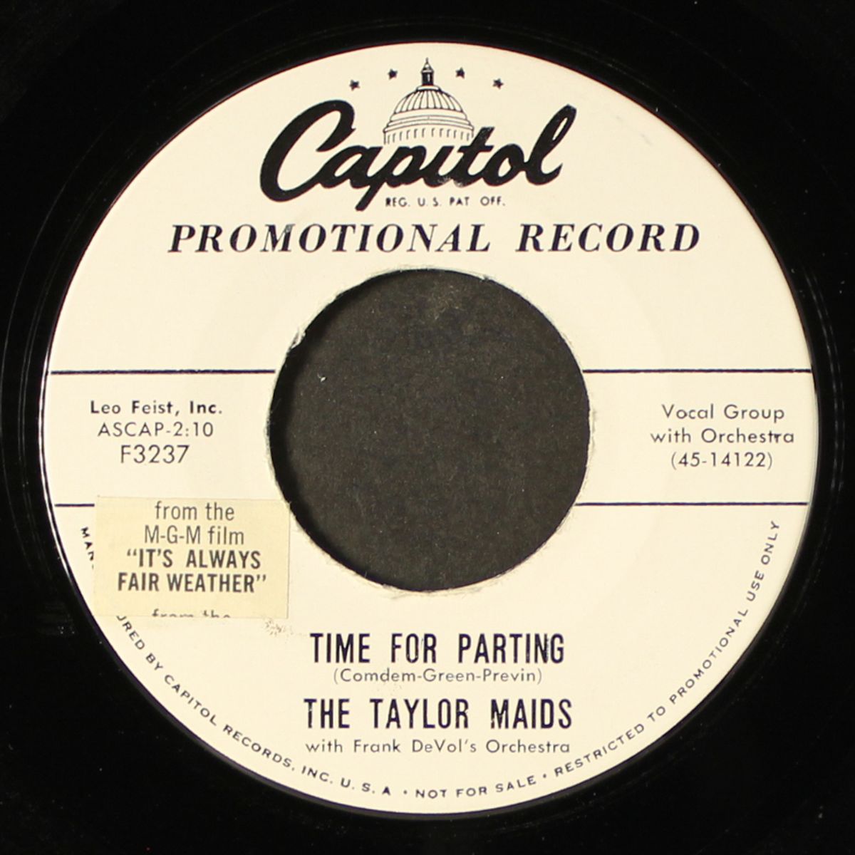 time for parting / tall men by TAYLOR MAIDS