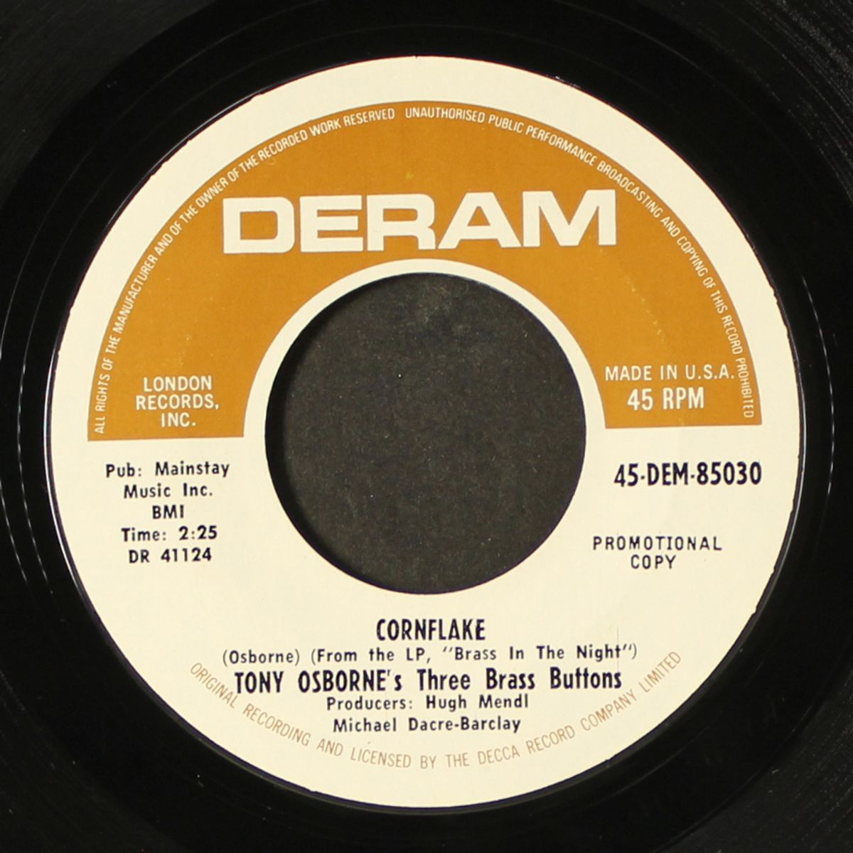 sunspot / cornflake by TONY OSBORNE'S THREE BRASS BUTTONS