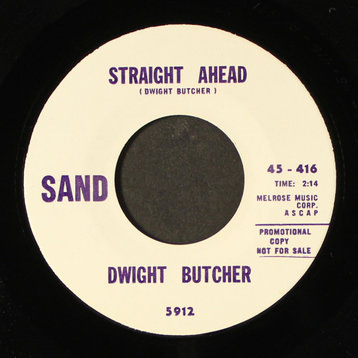 jack-in-the-box / straight ahead by DWIGHT BUTCHER