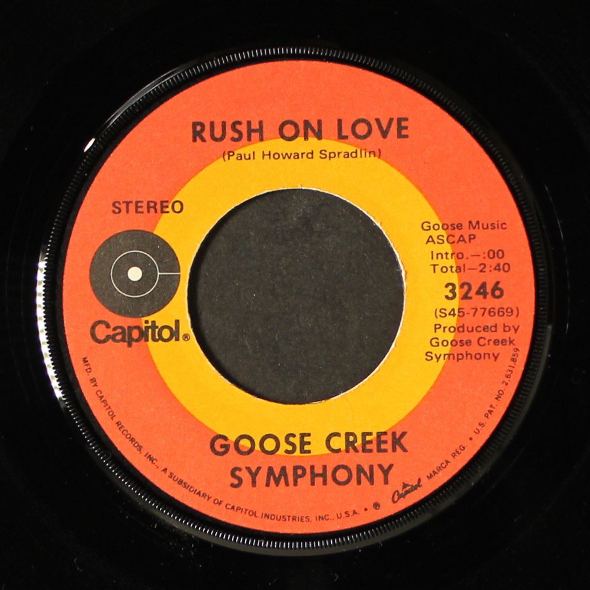 mercedes benz / rush on love by GOOSE CREEK SYMPHONY