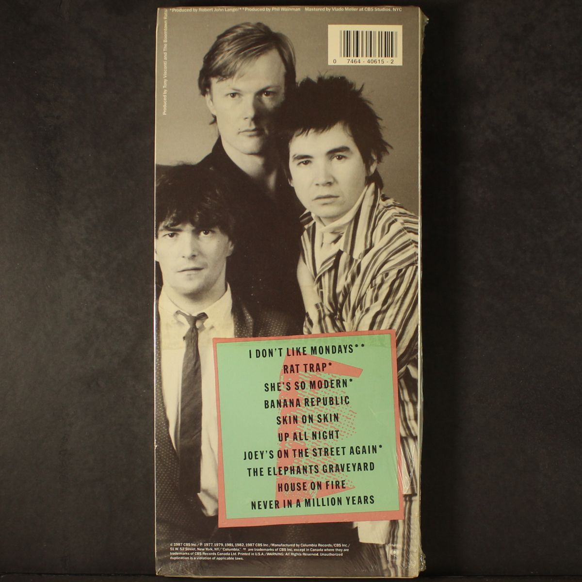 greatest hits by BOOMTOWN RATS