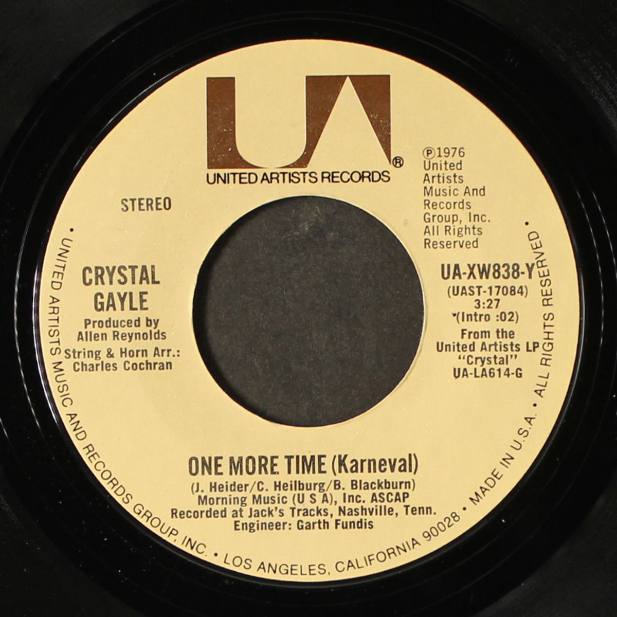 one more time (karneval / oh my soul) by CRYSTAL GAYLE