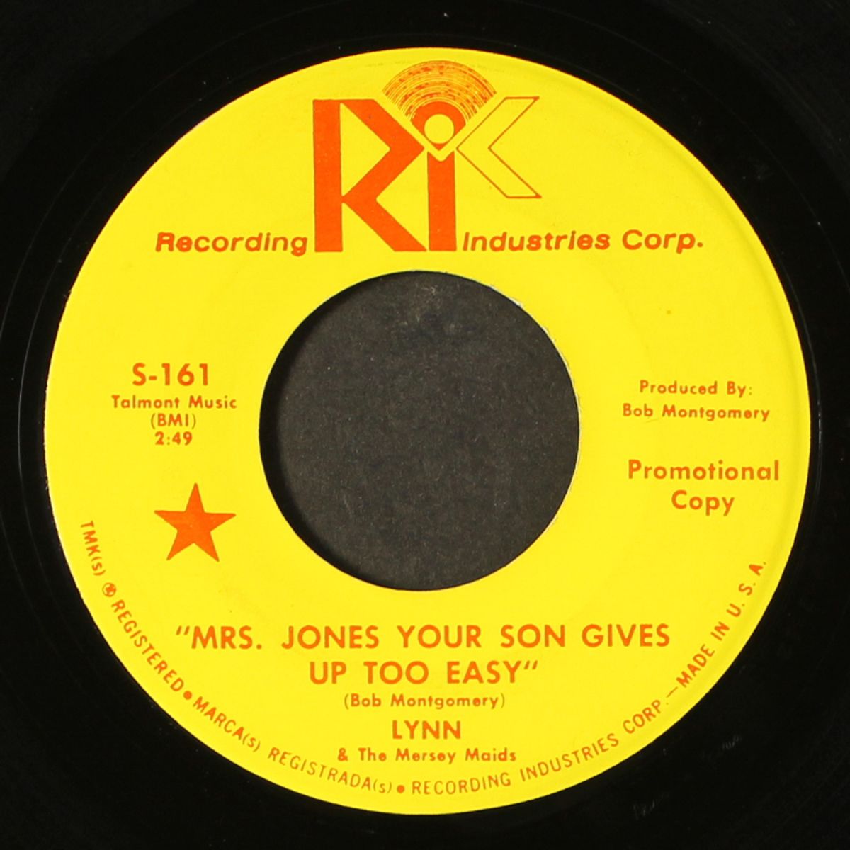 mrs. jones your son gives up too easy / same by LYNN