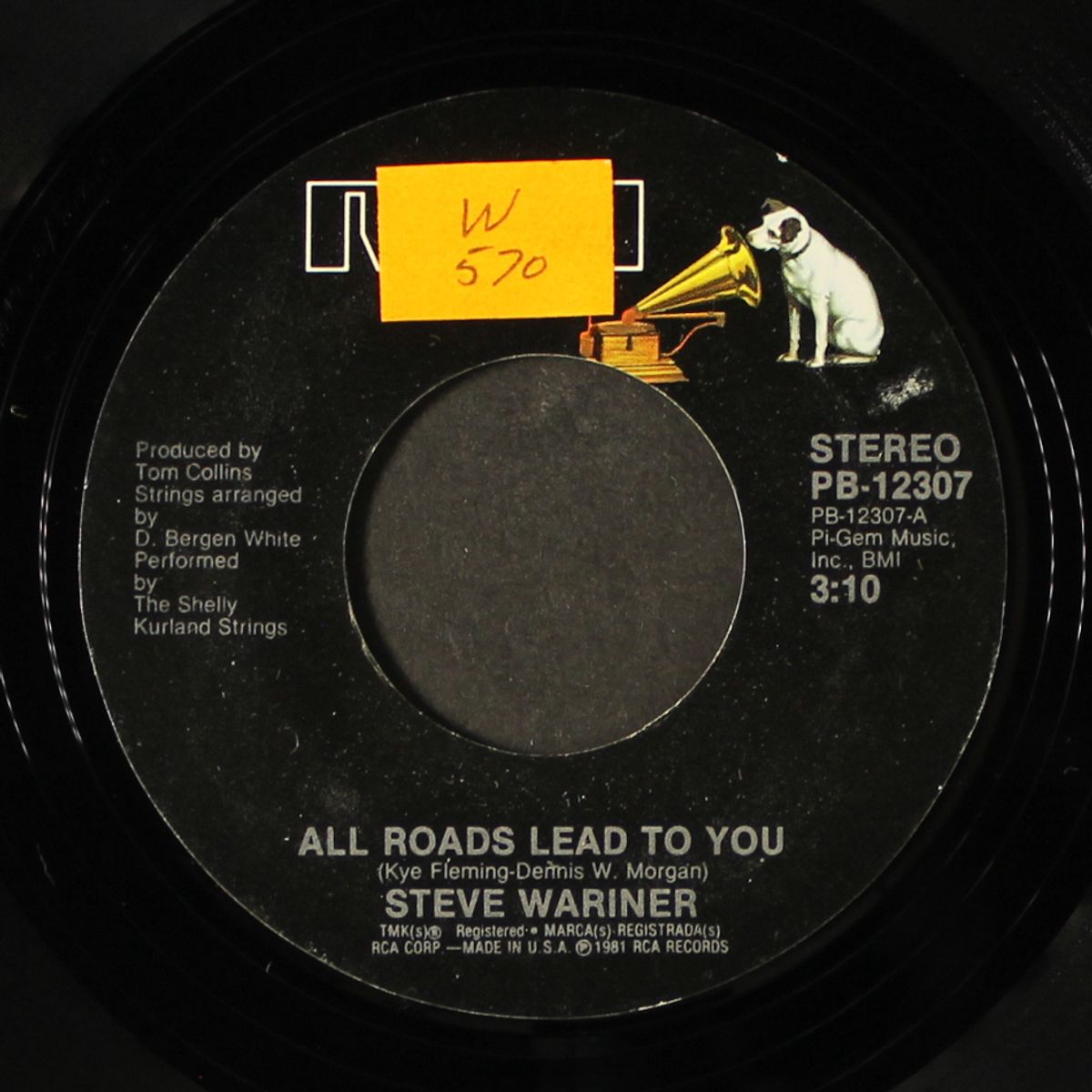 all roads lead to you / here we are by STEVE WARINER