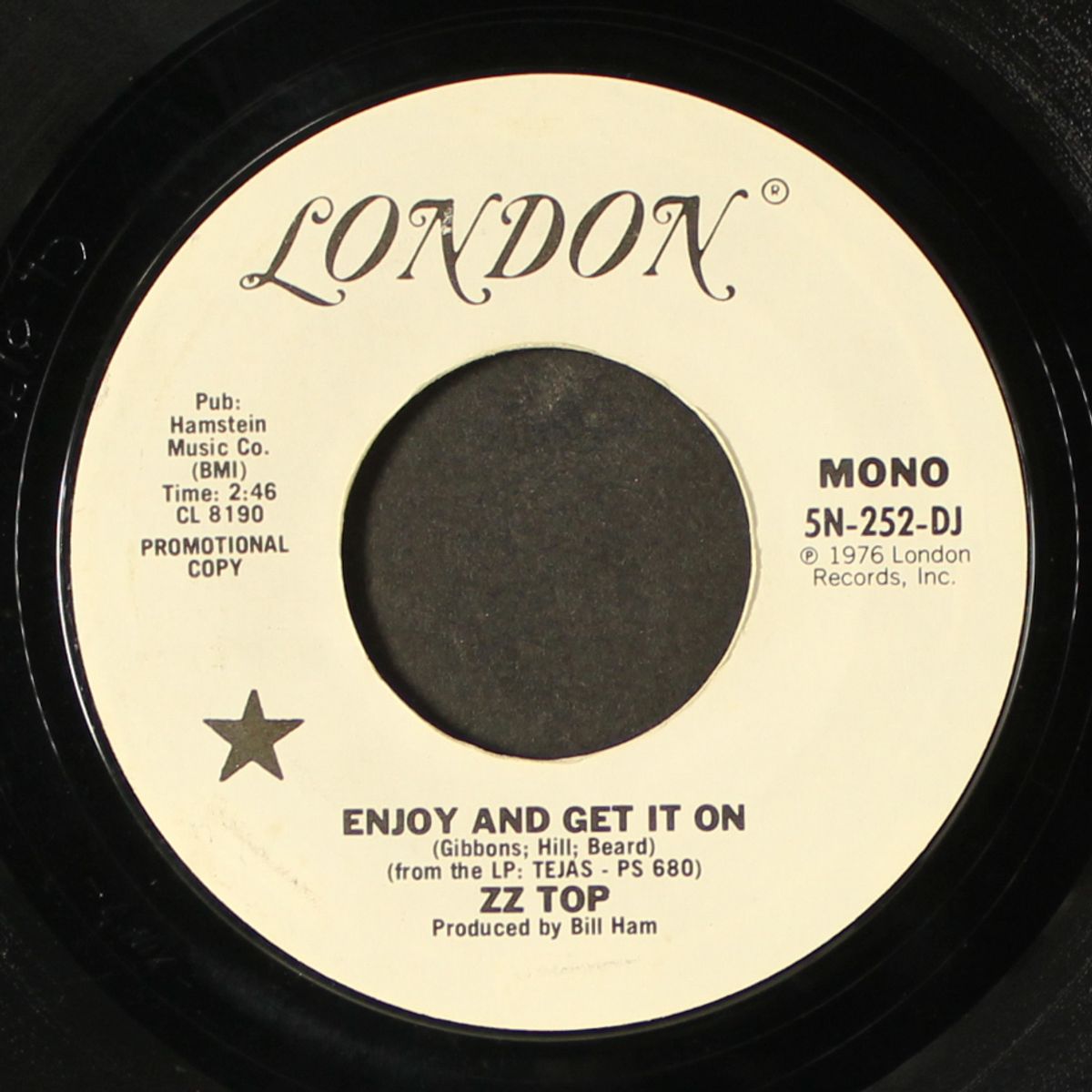 enjoy and get it on / mono by ZZ TOP