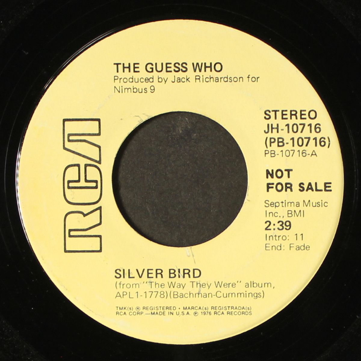 silver bird / mono by GUESS WHO