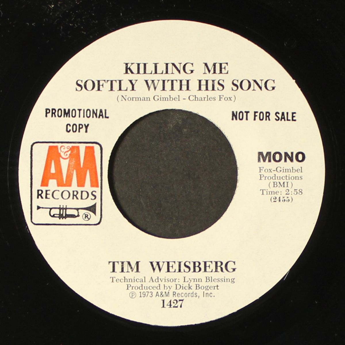 killing me softly with his song / mono by TIM WEISBERG