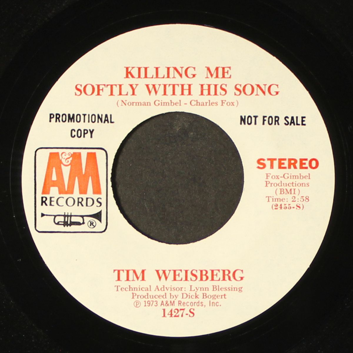 killing me softly with his song / mono by TIM WEISBERG